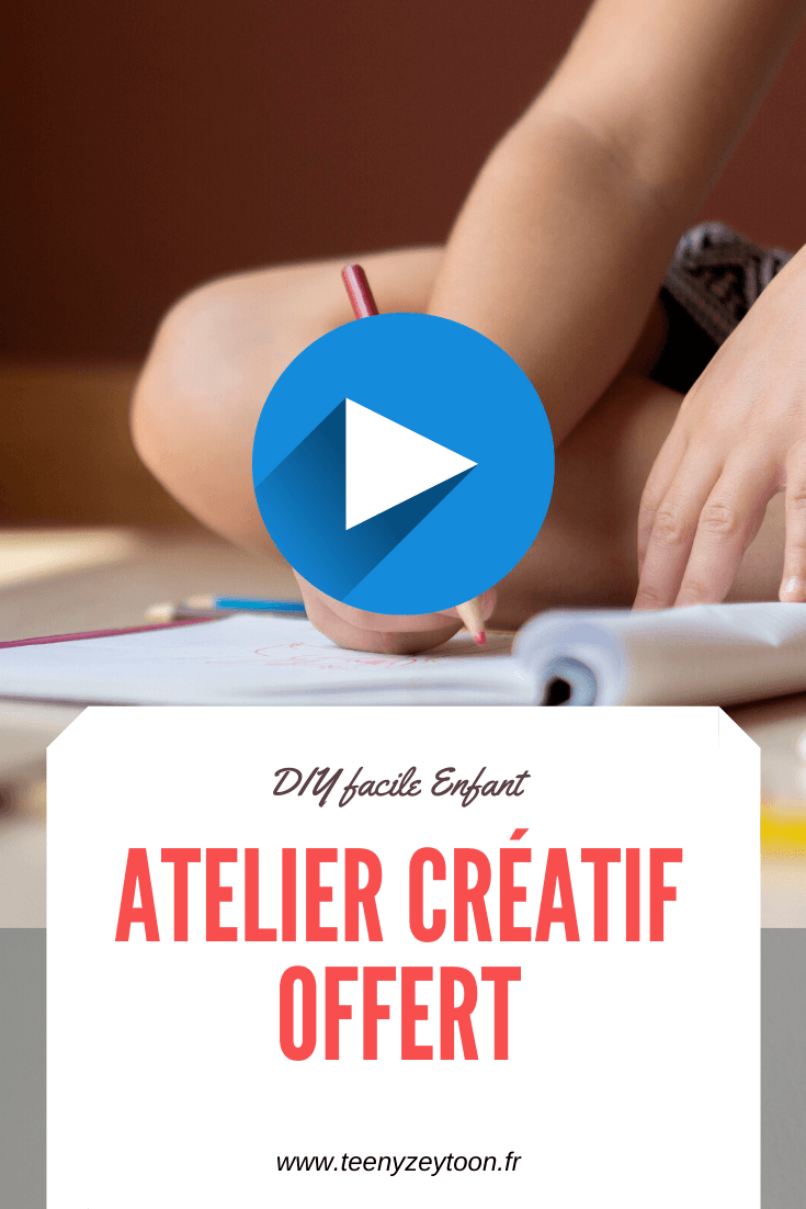 Atelier créatif OFFERT : La Méthode Ultime pour Booster la Créativité de votre Enfant Facilement