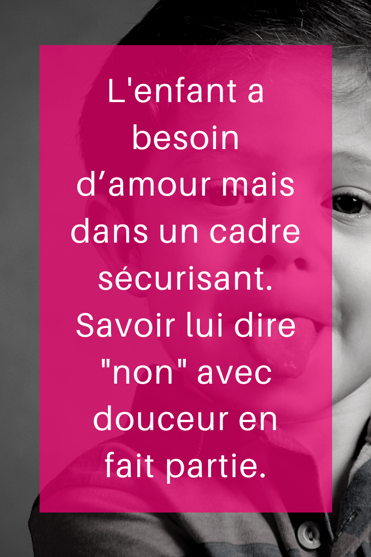 Savoir dire non avec douceur