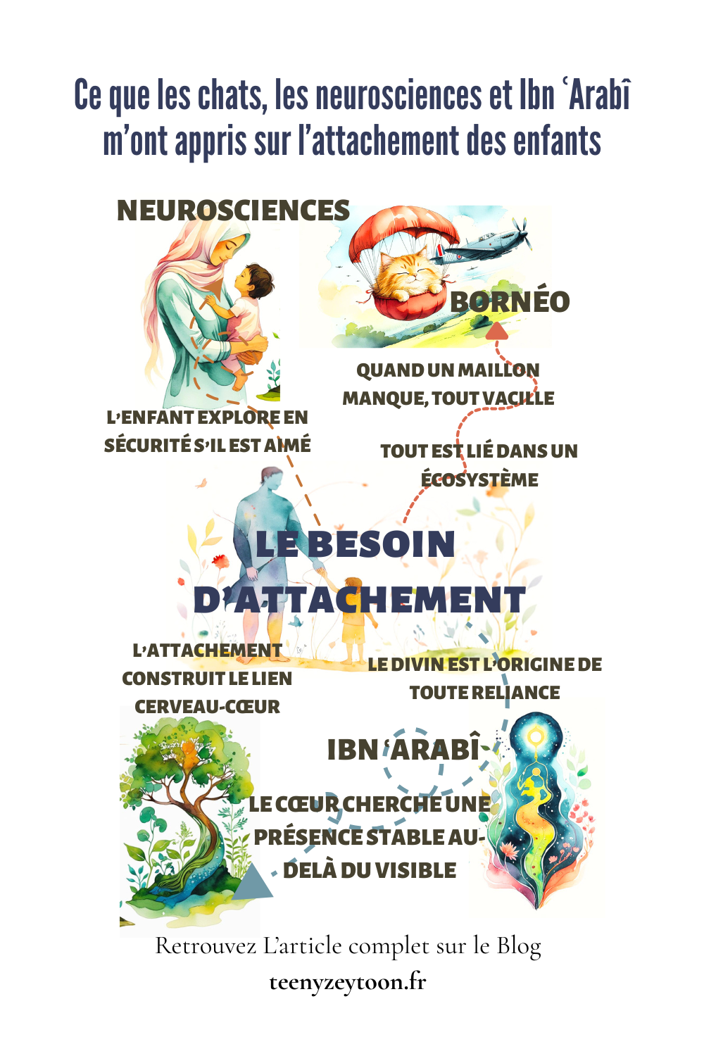 Ce que les chats de Bornéo, les neurosciences et Ibn Arabi m’ont appris sur les besoins d’attachement des enfants