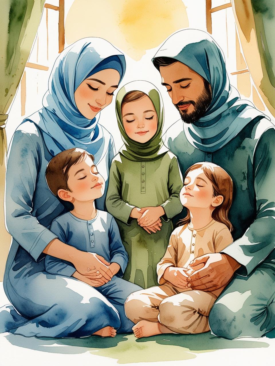 coparentage musulman serein